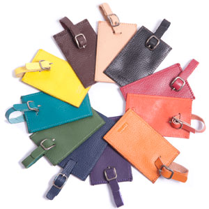 Luggage tags x 6